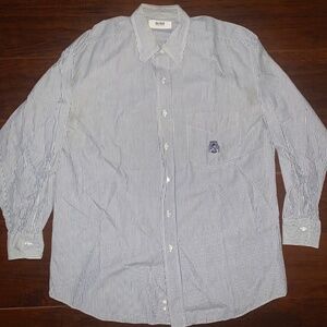 Boss Hugo Boss Long Sleeve Button Down Shirt Size Large